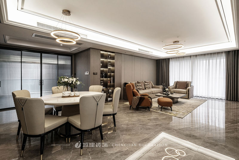 杭州現(xiàn)代輕奢風格