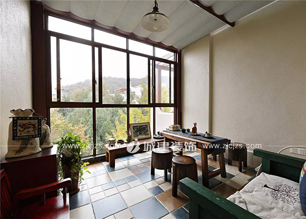 一壺香茗，品異域風(fēng)情!220㎡浪漫美式大宅，邀您鑒賞!