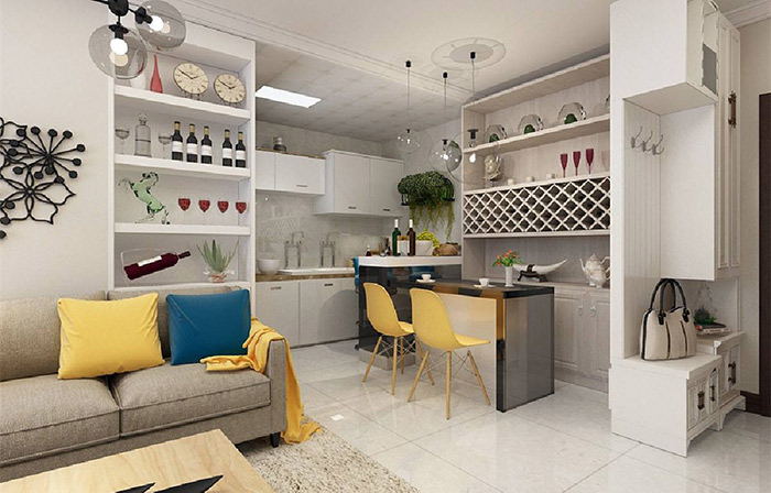 小戶型入戶餐廳裝修技巧，入戶餐廳幾個實用的設(shè)計