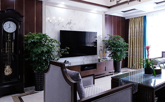 新中式家裝風(fēng)格，讓子孫在傳統(tǒng)氛圍中感受文化的傳承！