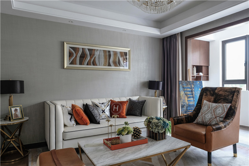 杭州106平米三室一廳裝修，簡約風(fēng)格新房裝修案例展示！