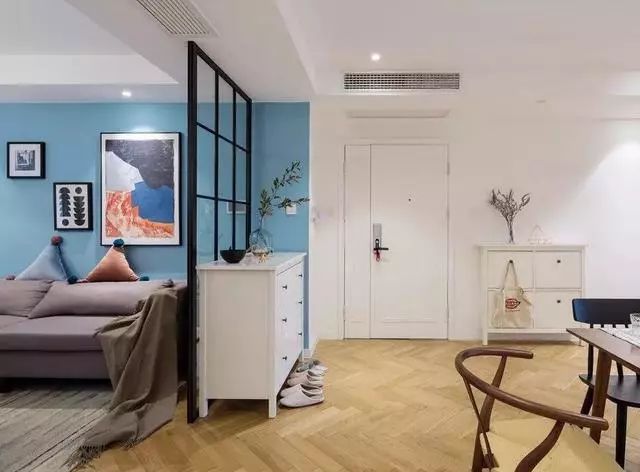 杭州裝修-沒有玄關走廊的小戶型？教你巧用隔斷的設計