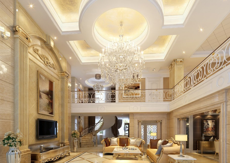 2019別墅色彩搭配原則，設(shè)計(jì)一個(gè)高端明亮的空間