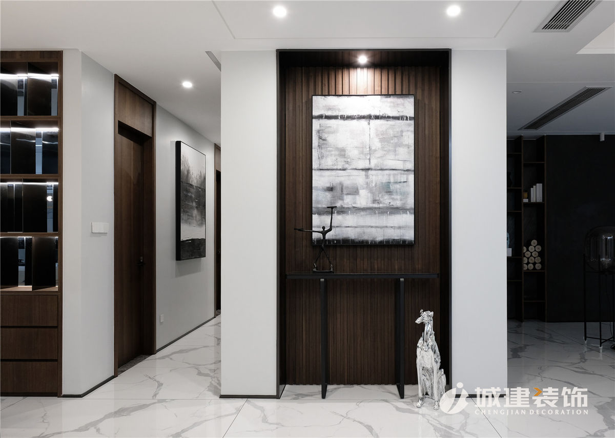 湖州綠城御園350㎡簡約實景圖