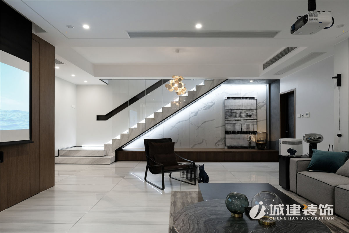 湖州綠城御園350㎡簡約實景圖