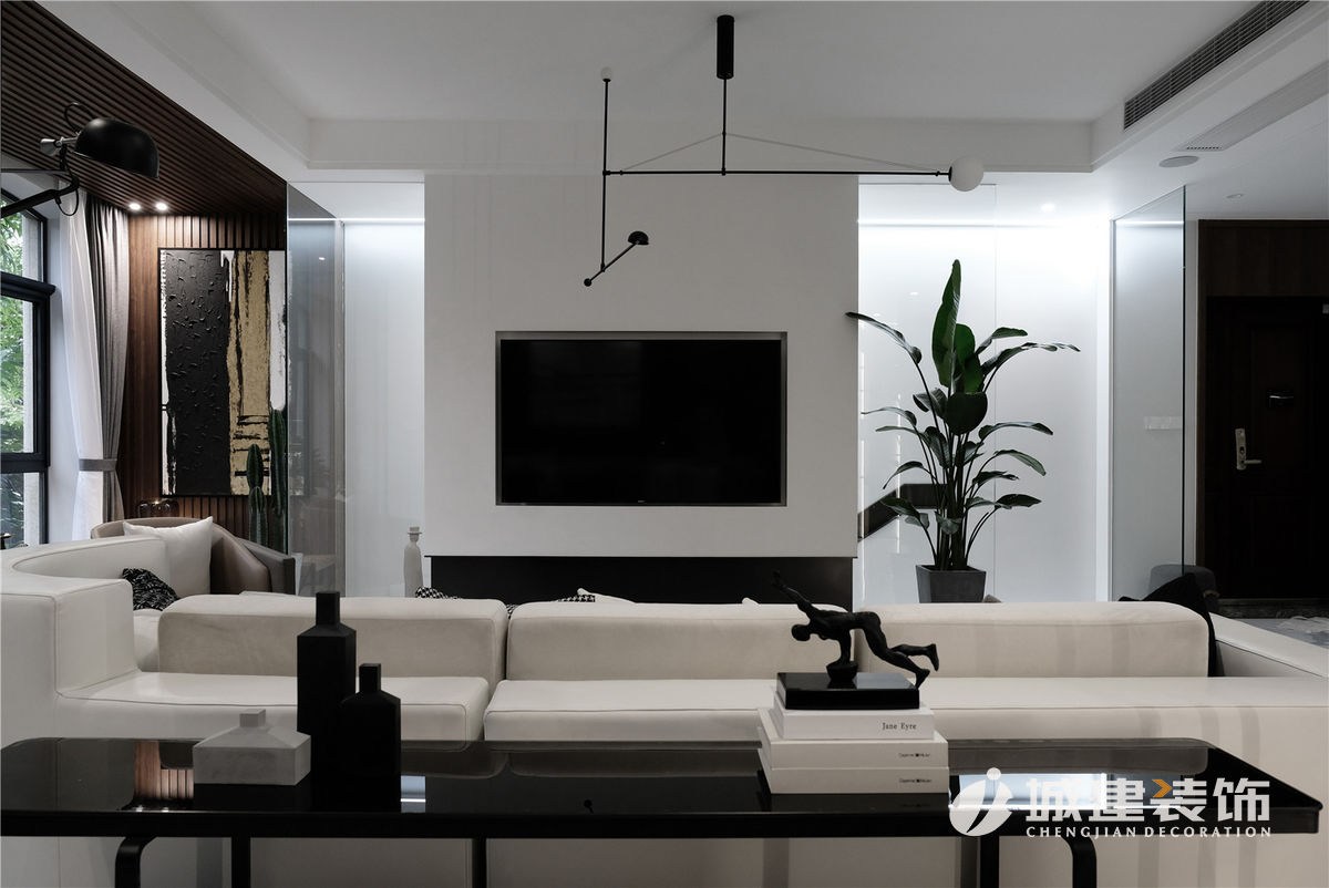 湖州綠城御園350㎡簡約實景圖