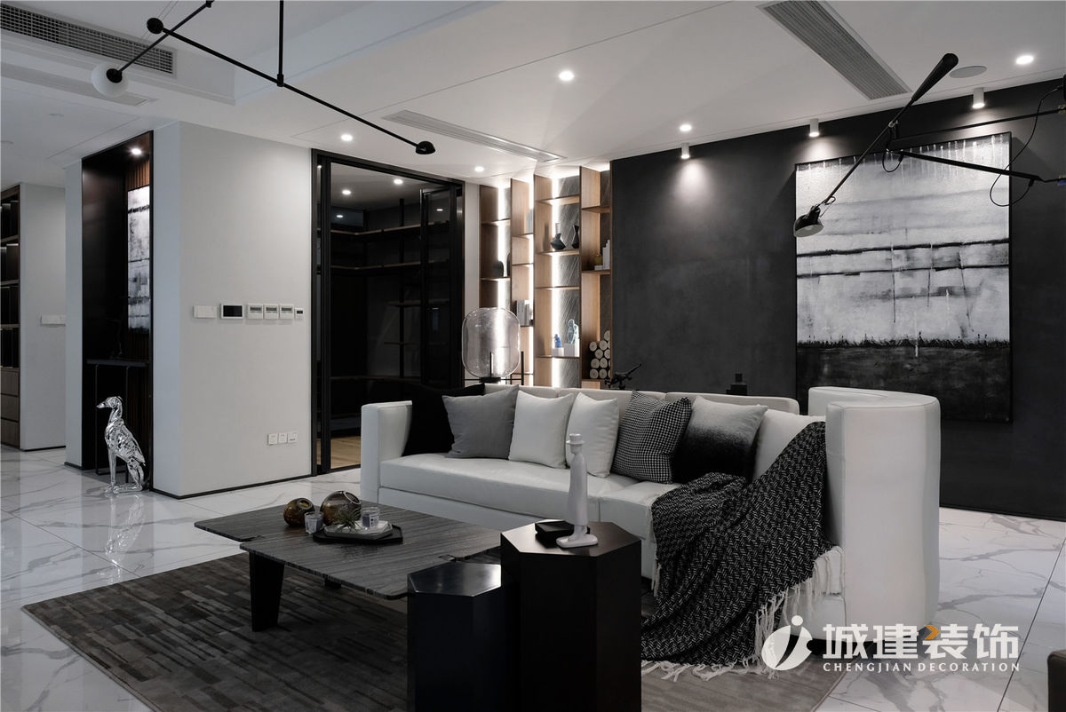 湖州綠城御園350㎡簡約實景圖