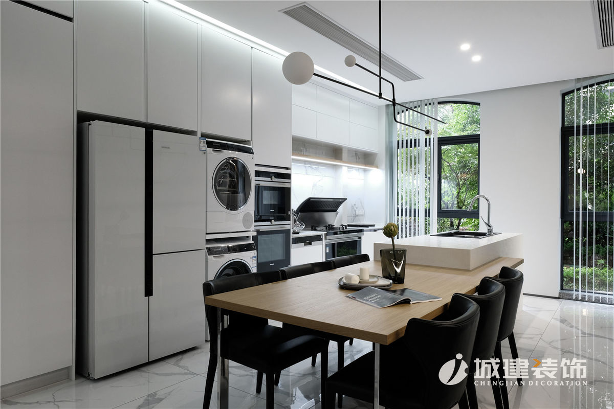 湖州綠城御園350㎡簡約實景圖