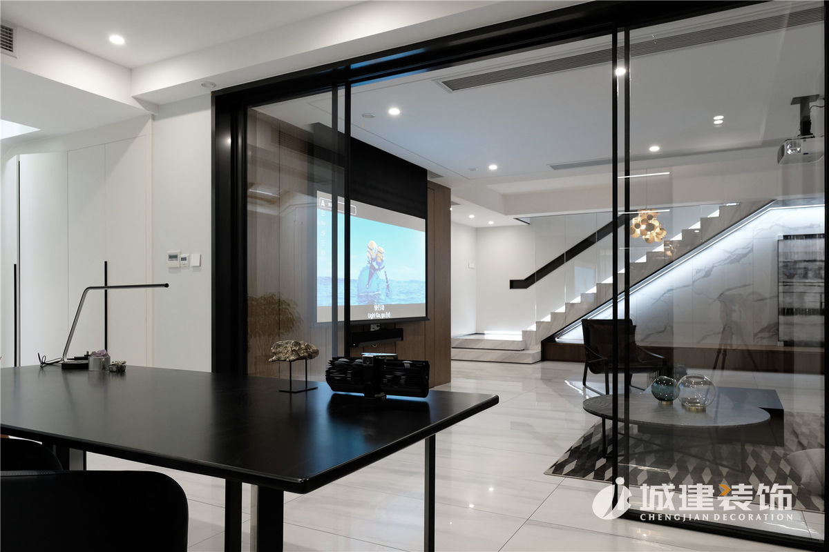 湖州綠城御園350㎡簡約實景圖