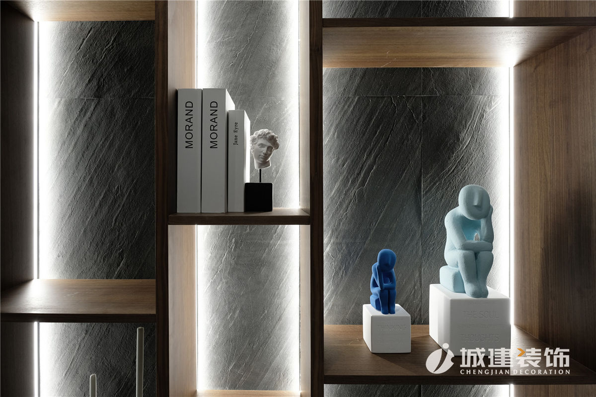 湖州綠城御園350㎡簡約實景圖