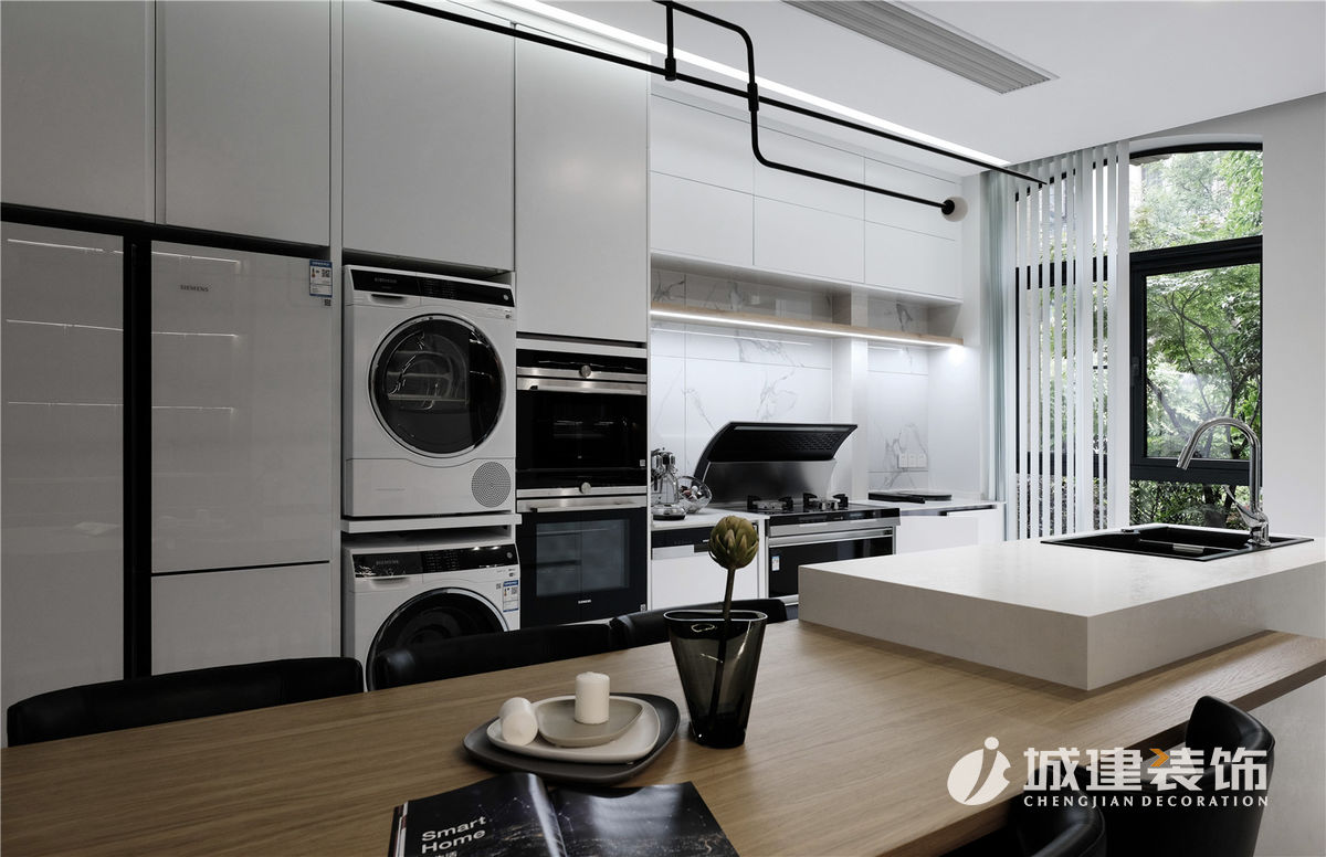 湖州綠城御園350㎡簡約實景圖