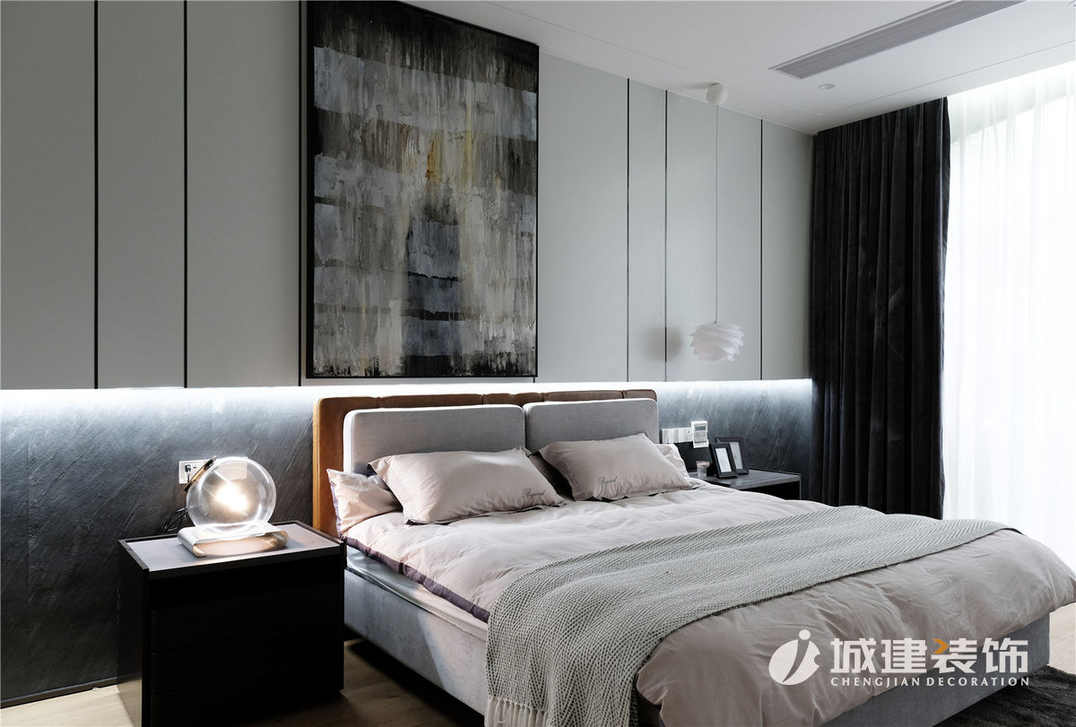 湖州綠城御園350㎡簡約實景圖