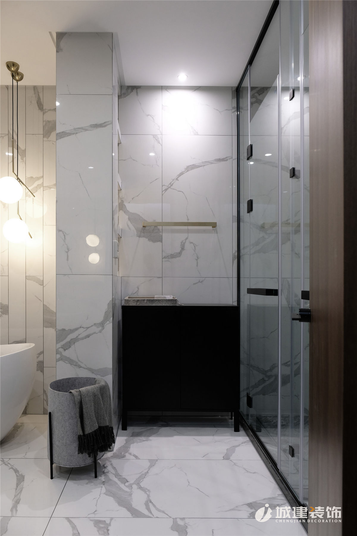 湖州綠城御園350㎡簡約實景圖