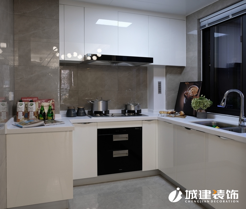 德信云溪名著98平三室兩廳現(xiàn)代風(fēng)格裝修實(shí)景案例