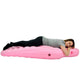 Yoga Mat for Pregnant Women Comfortable Flocking PVC Inflatable Mattress with Hole Exercise Home Sports Gym Fitness Pilates Pads