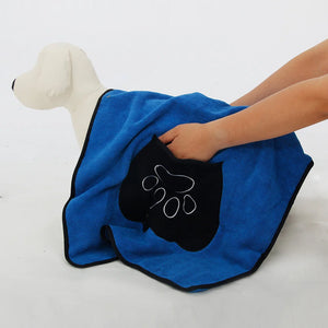 Dog Cat Cleaning Necessary Pet Drying Towel Ultra-absorbent Dog Bath Towel Made By Microfiber High Quality Pet Product