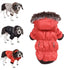 Various Luxury Winter Dog Coat Warm Princess Pet Dog Dress Coat Pet Overalls Winter Dog Clothes Clothing for Dogs Small Pet