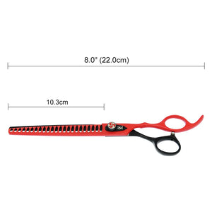 8.0" Meisha Professional Pet Thinning Scissors Dog Shears Japan Steel 9CR Professional Grooming Scissors Dog Hair Clipper B0059A