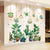 [shijuekongjian] Green Plant Wall Stickers Decor DIY Potted Culture Mural Decals for Living Room Bedroom Kitchen Home Decoration