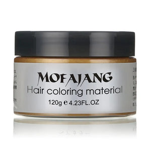 7 Colors 120g Harajuku Styling Hair Wax Dye One-time Molding Paste Maquillaje Beauty Health Safe No Sensetive Club Party